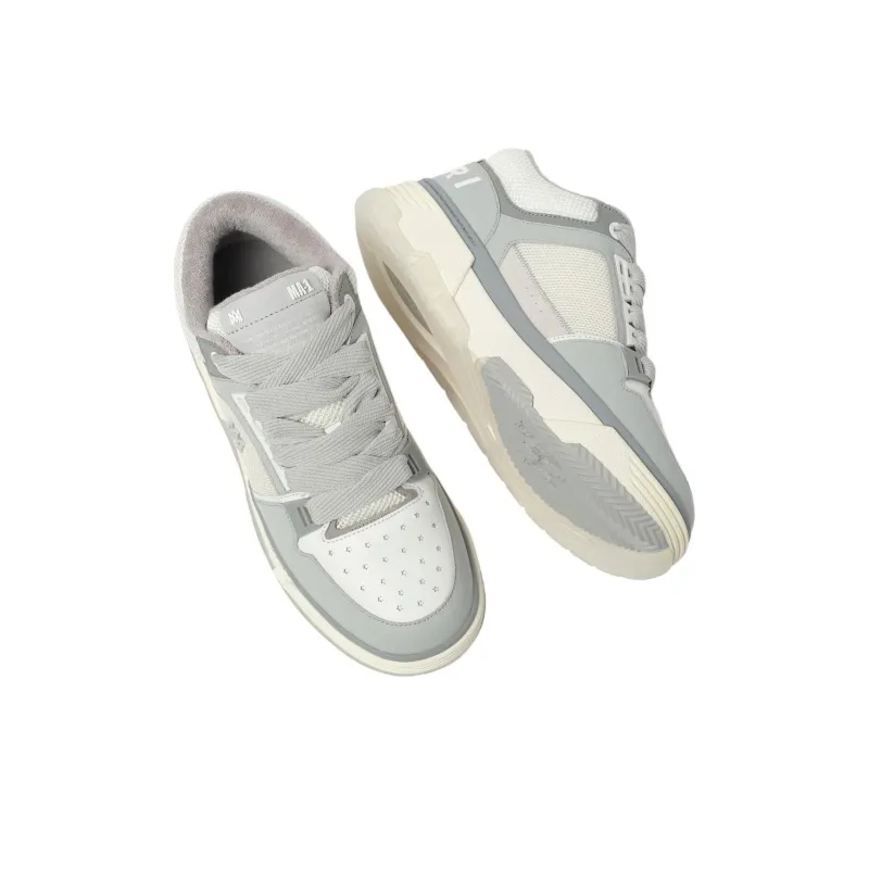 AMIRI MA 1 Low Top Skateboard Shoes Men's Gray-4