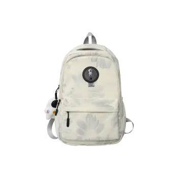 KAKAXI Nylon Backpack Unisex Black/White/Yellow/Green/Pink