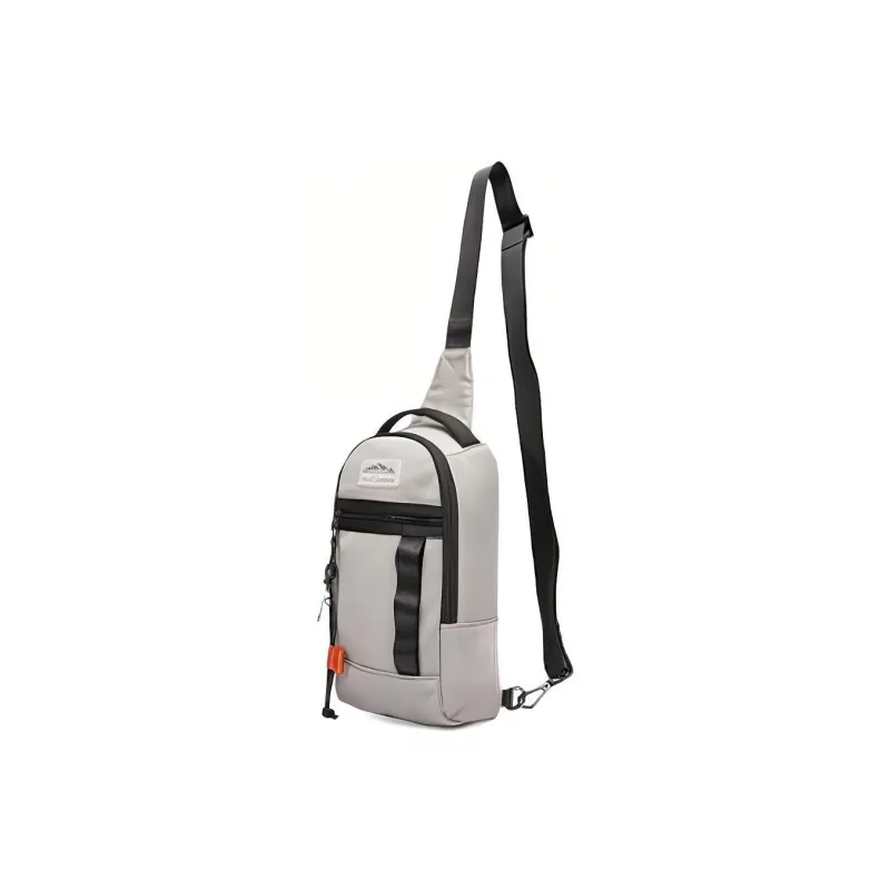 Skechers Fabric Shoulder Bag Crossbody Bag Sling Bags Regular Unisex Rock Beige-1