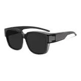 Transparent Gray Frame with Polarized Gray Lens