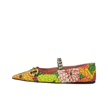 GUCCI Ken Scott Collection Flat Shoes Women's Multicolor