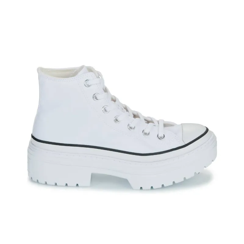 Converse Women's Chuck Taylor All Star Lugged Heel Platform High 'White Black' Women's-1