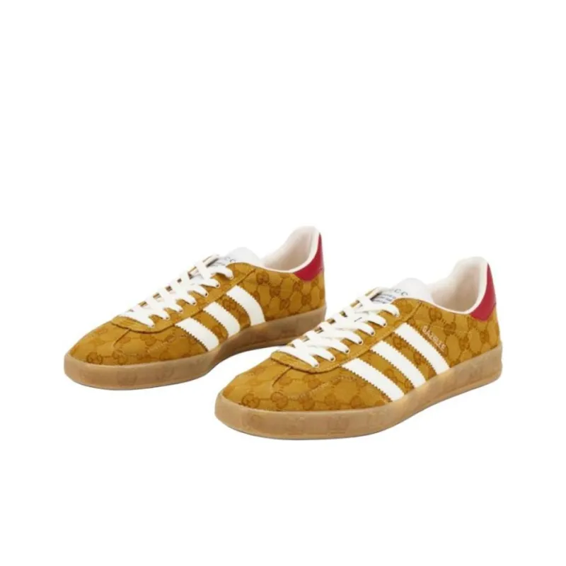 GUCCI Gazelle GUCCI Original Gg Beige Brown Women's-2