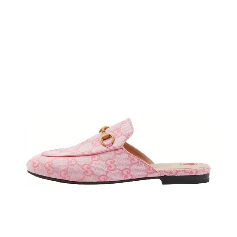 GUCCI 2015 Re Edition Princetown Closed Toe Slippers Women's Pink-0