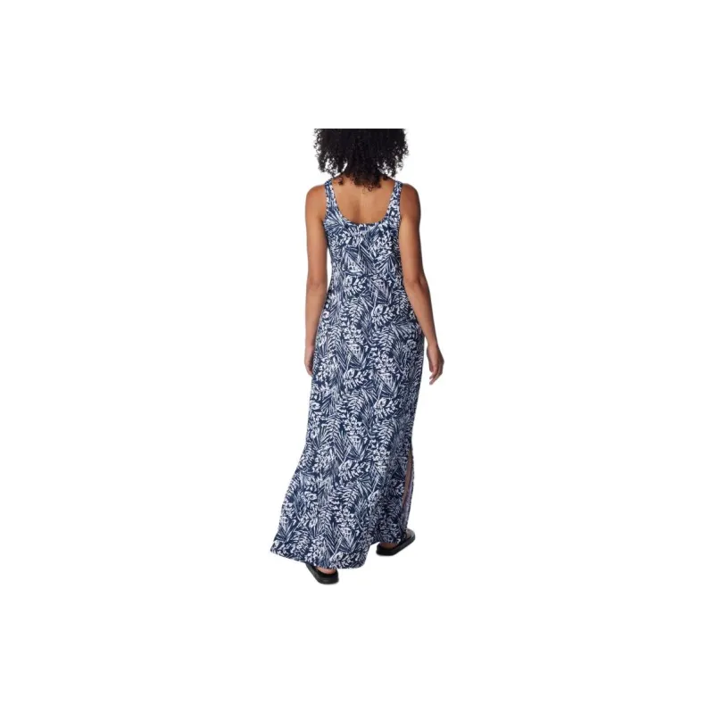 Columbia PFG Freezer Sleeveless Dress Women's Preppy Marine Blue-1