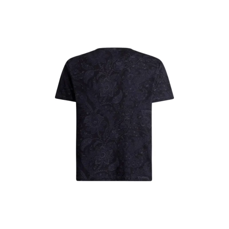 ETRO Graphic Printed Crewneck T Shirt-1