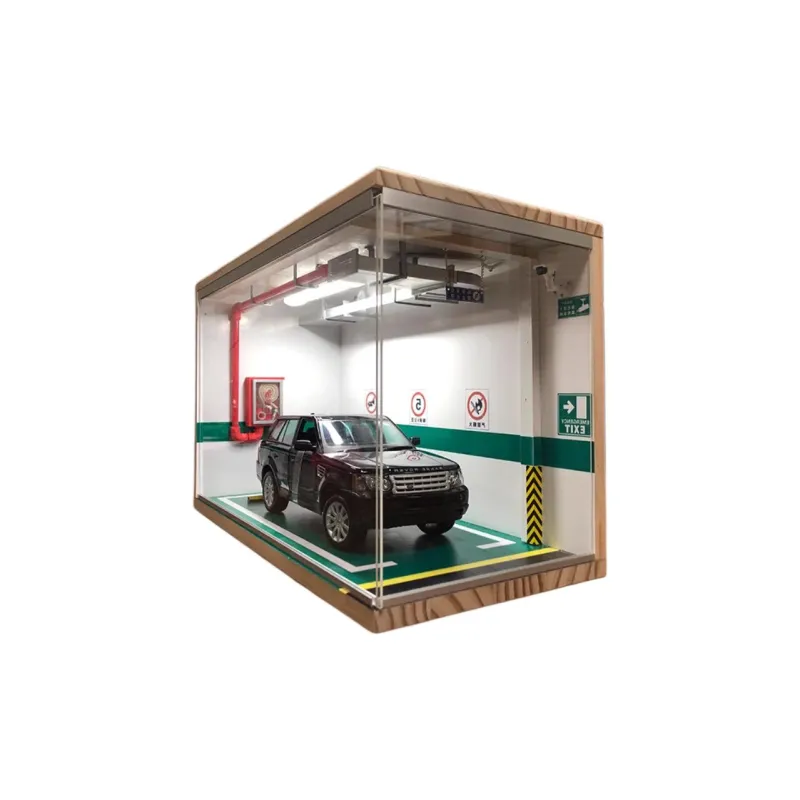 Maisto 1/18 Parking Lot Display Case Model Accessories-3
