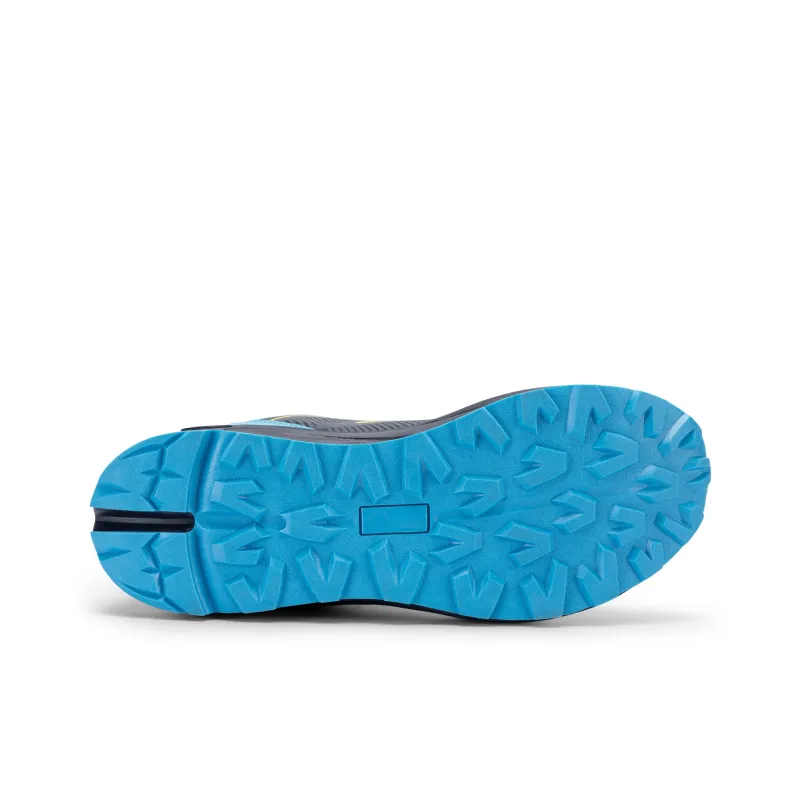 Fitville Running Shoes Men Low Top Sky Blue/Black Gray/Silver Gray-4
