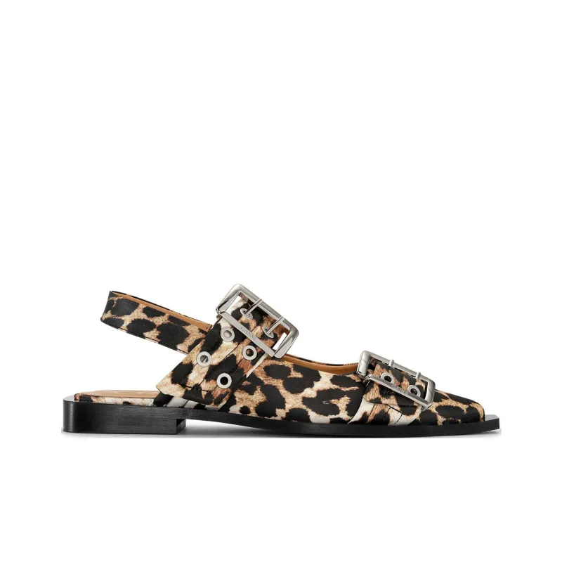 GANNI Casual Single Shoes Women's Brown-1