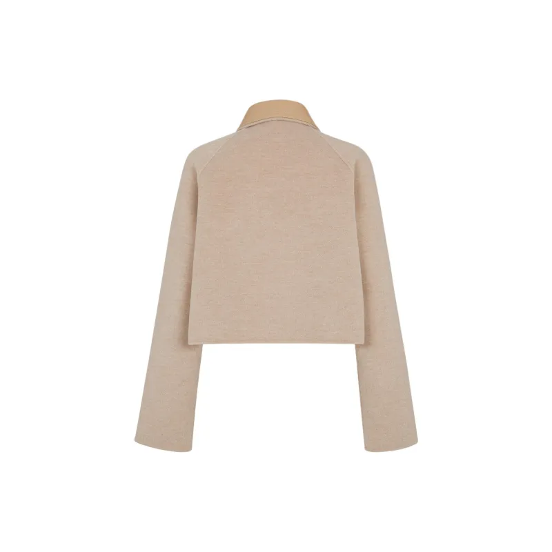 FENDI Ff Printed Reversible Cropped Jacket-1