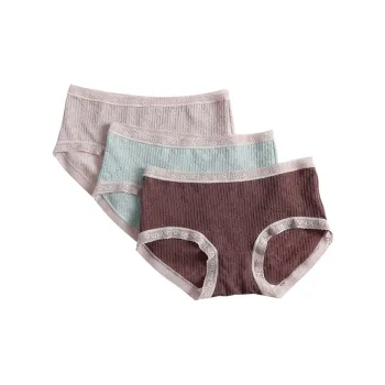 Red Bean Underpants Women's 3 Pack Combo 1