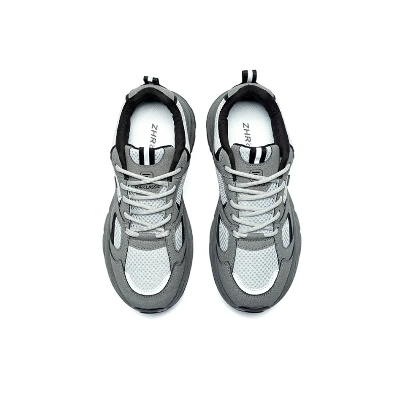 DEFINE CHOICE Height Increasing Abrasion Resistant Slip Resistant Low Top Chunky Sneakers Women's-2