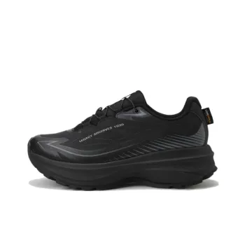 DESCENTE City Lift Slip Resistant Low Top Running Shoes Unisex Black