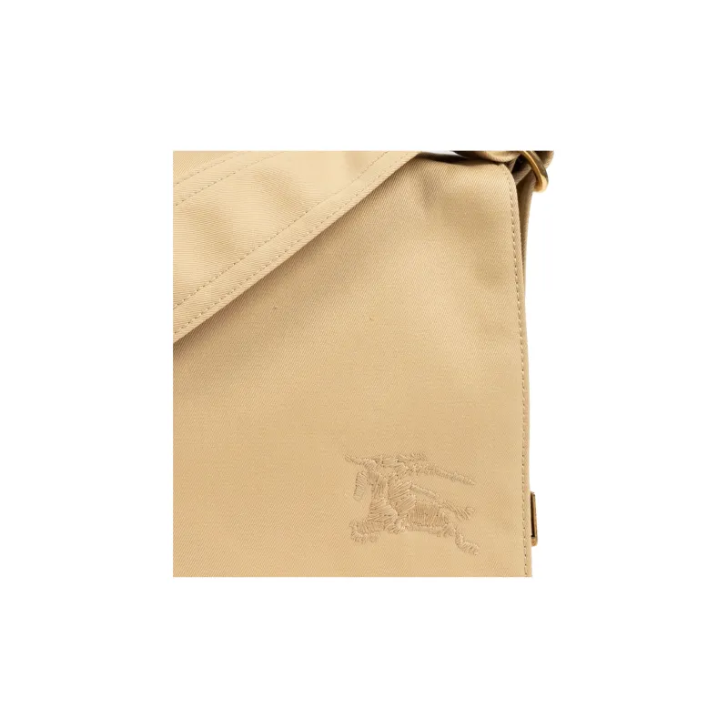 Burberry Recycled Polyester Crossbody Bag, Shoulder Bag Men's Sand Beige Yellow-4