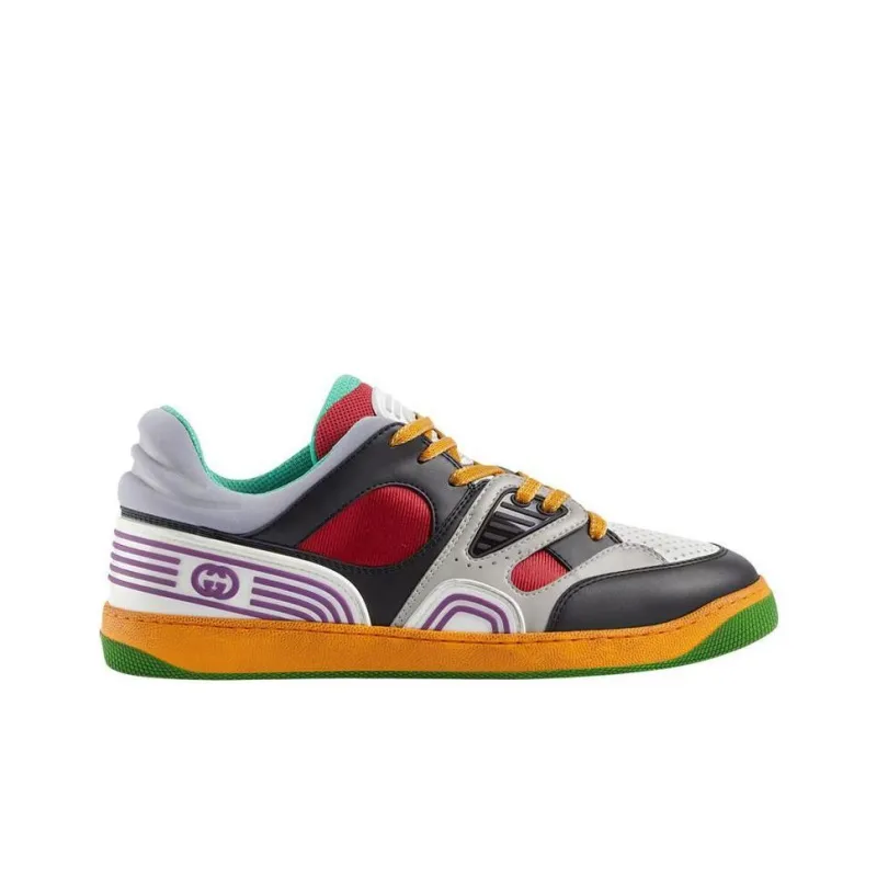 GUCCI Basket Sneaker 'Black Demetra'-1