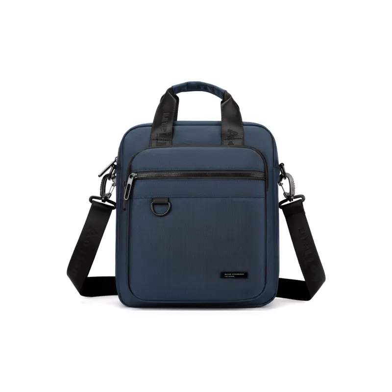 Yalu Oxford Handbag Regular Men's Gray/Black/Dark Blue-6