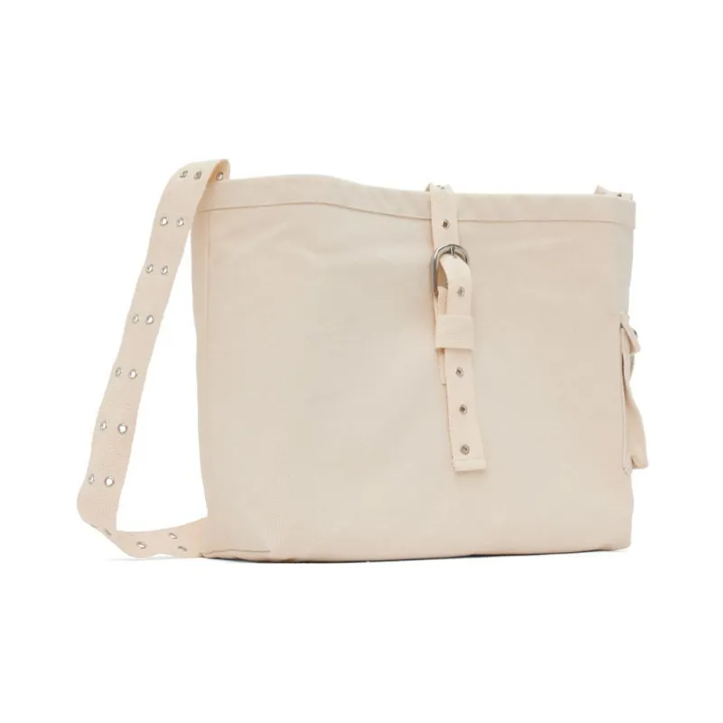 Gimaguas Cotton Patchwork Canvas Canvas Bag Crossbody Bag Shoulder Bag Regular Women's Beige-1