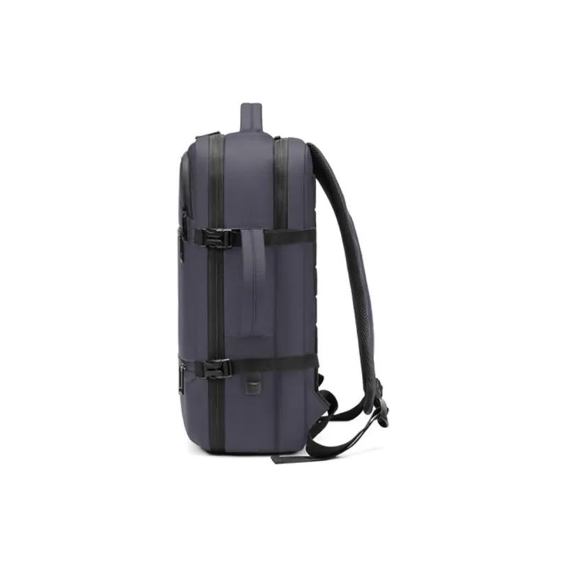Ssweisiker Water Resistant Membrana Dermalis Backpack Unisex Black/Gray-6