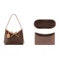 Medium Size-Open Top with Side Zipper-Coffee