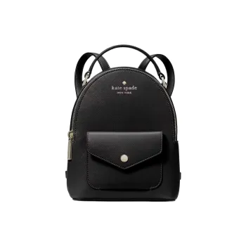 Kate Spade PVC Backpack Mini Women's Black