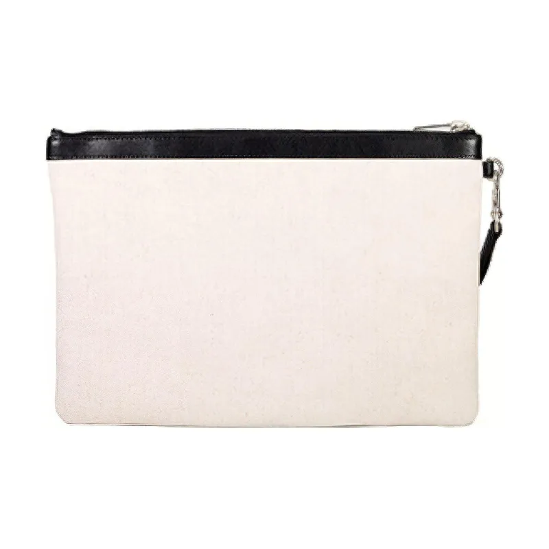 SAINT LAURENT Rive Gauche Zipped Pouch-3