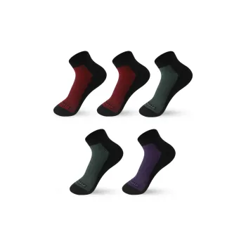 INVISIBLE Ankle Socks Men's 5 Pack