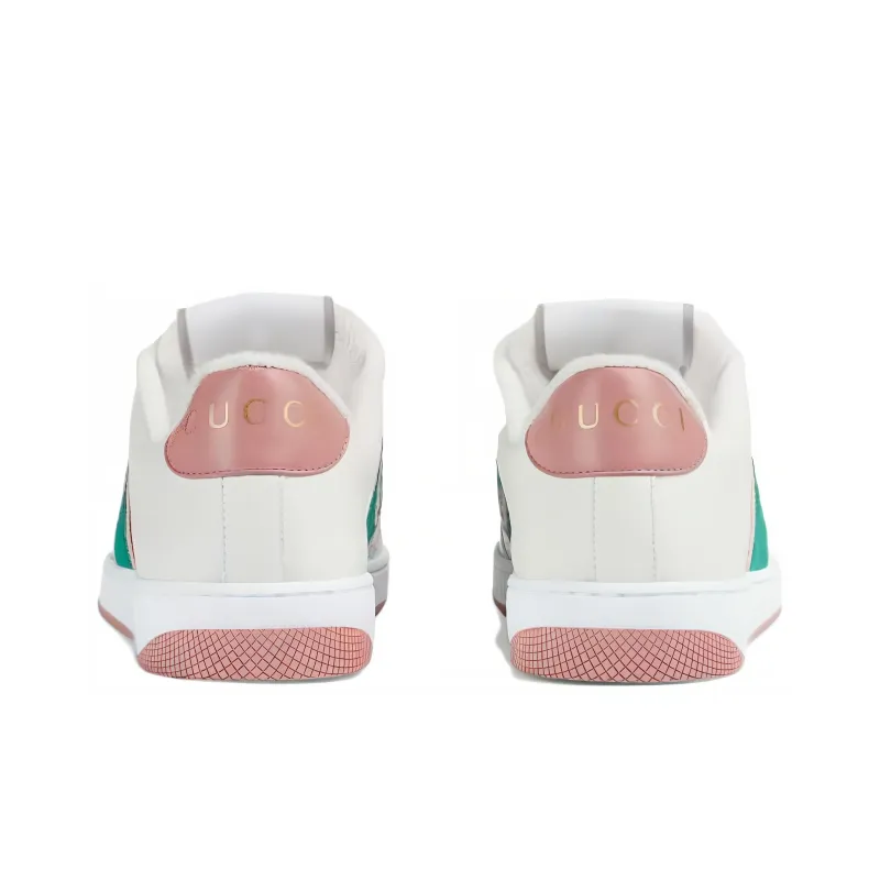 GUCCI Women's Screener 'White Light Pink Green' Women's-3