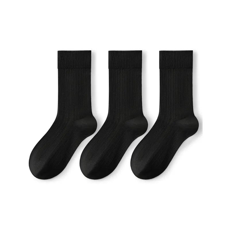SHIWAJI Mid Calf Socks Women's 3 Pack-6