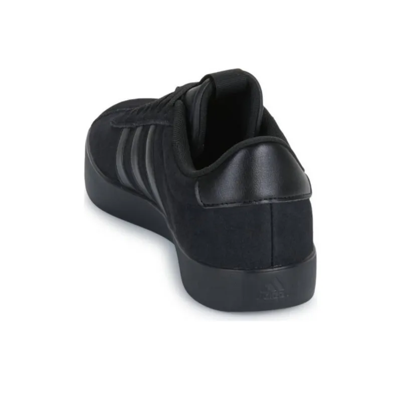 Adidas VL COURT 3.0 Anti Slip Wear Resistant Low Top Skateboard Shoes Men's Black-4