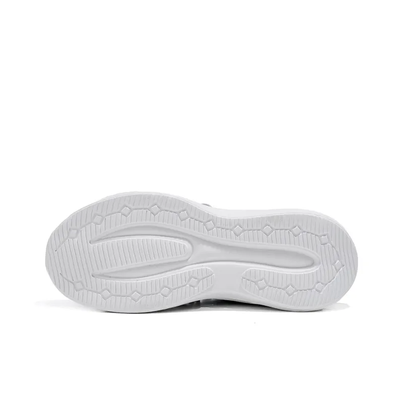 Warrior Low Top Running Shoes Men's Light Gray Black-5