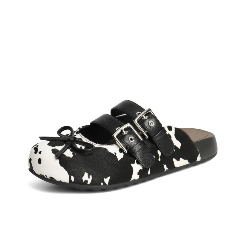 BELLE Slip Resistant Closed Toe Slippers Women's-6