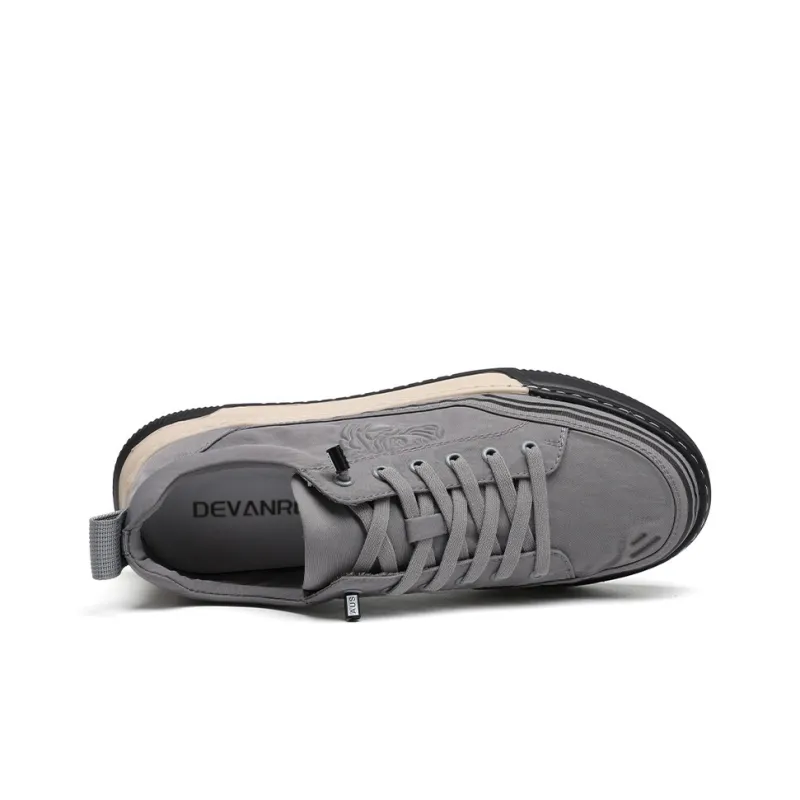 Devanro Moisture Wicking Wear Resistant Breathable Quick Drying Slip Resistant Low Top Canvas Shoes Men's-7
