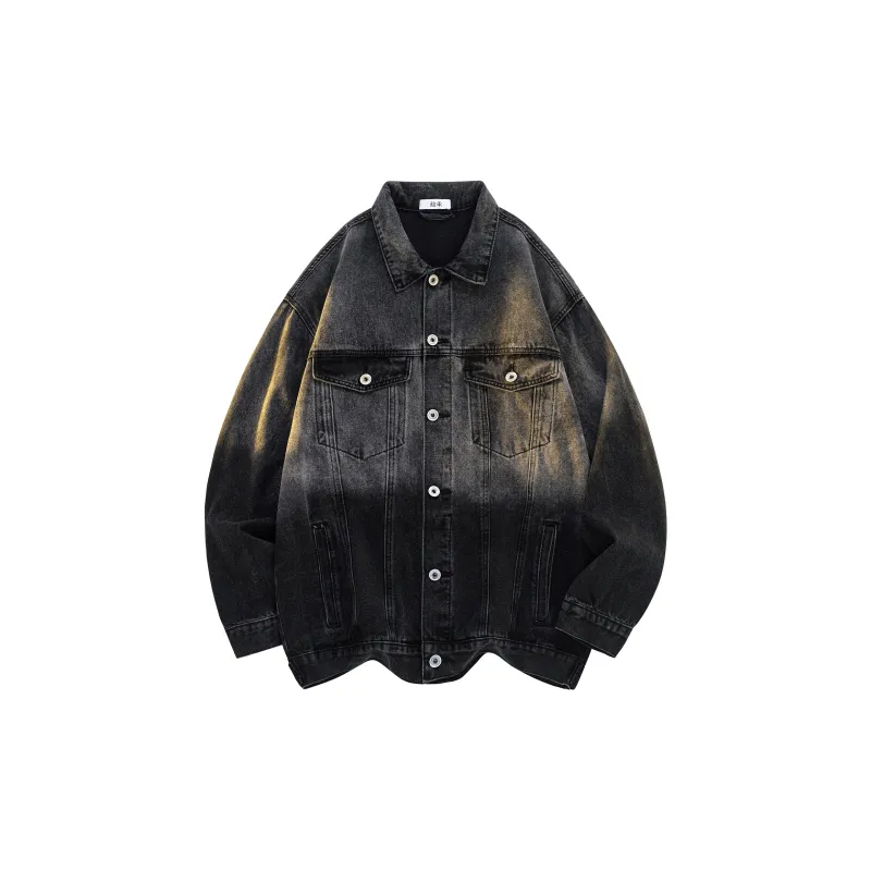 HCHUICHENG Denim Jackets Unisex-19
