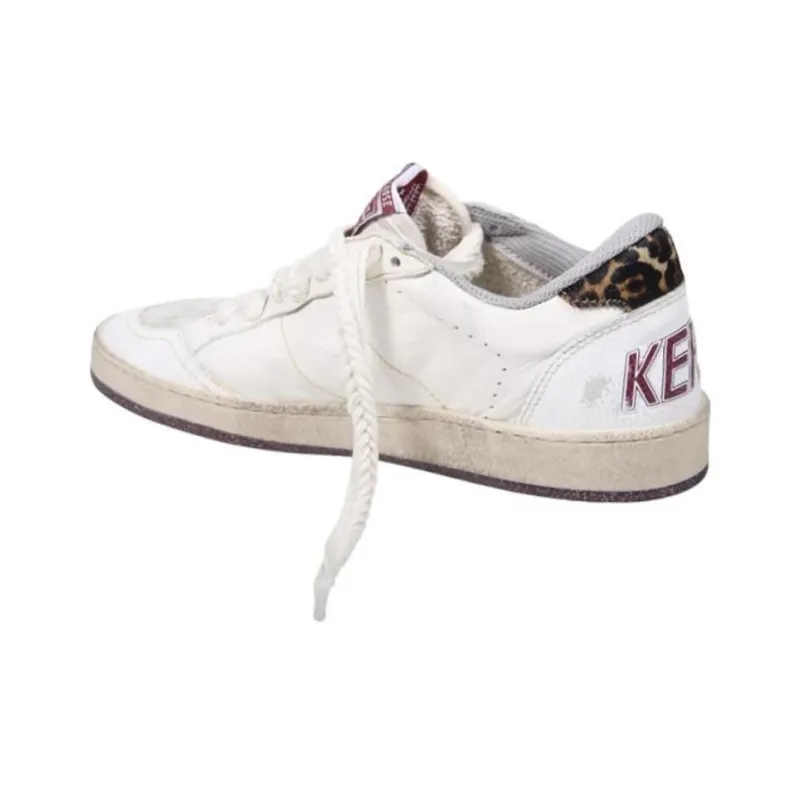 Golden Goose Ballstar Low Top Skateboard Shoes Women's White-4