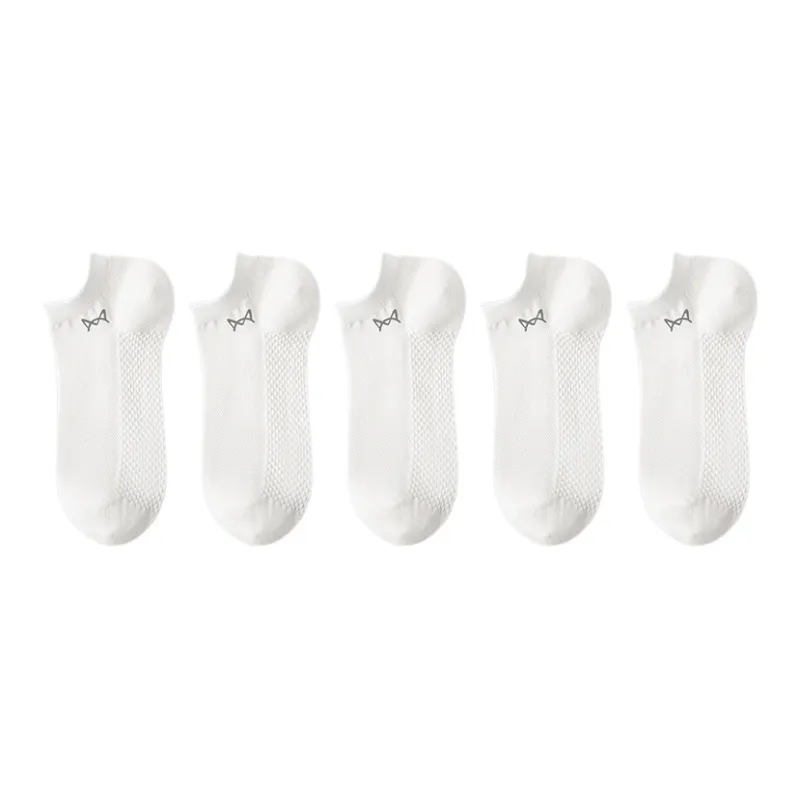 MIIOW No-Show Socks Unisex 5 Pack-0