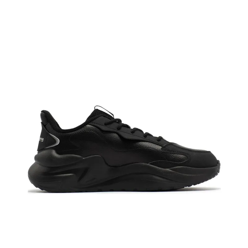 361° Slip Resistant Low Top Casual Shoes Women's Black Silver-1