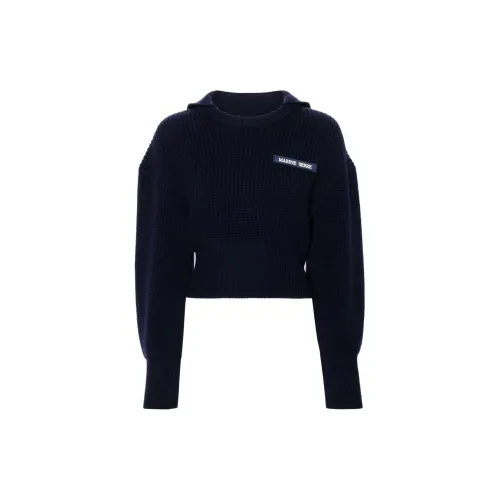 Marine Serre Sweaters Women's Navy