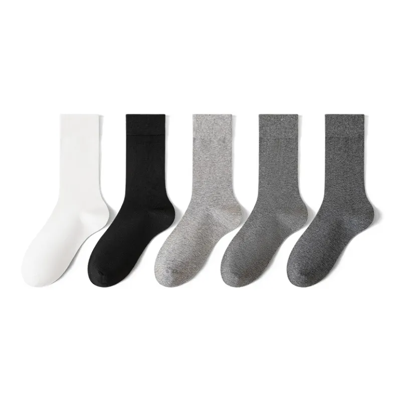 MIIOW Knee High Socks Men's 5 Pack-4