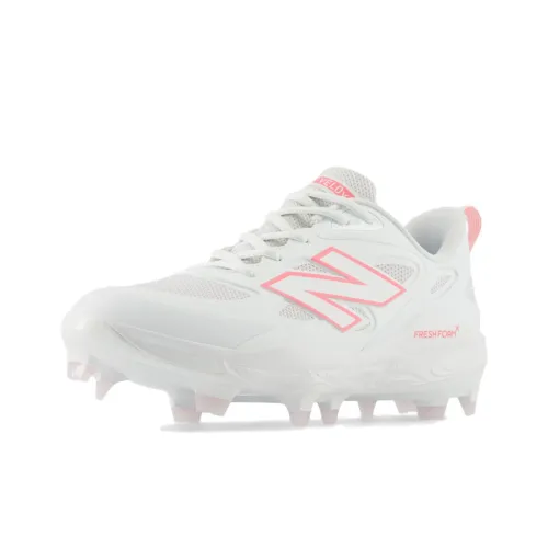 New Balance Fresh Foam X Velo V4 Anti Slip Wear Resistant Low Top Training Shoes Women's White Pink