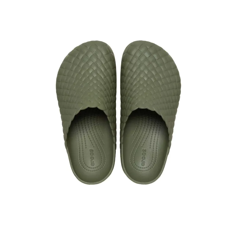Crocs Dylan Woven Clog Army Green-4
