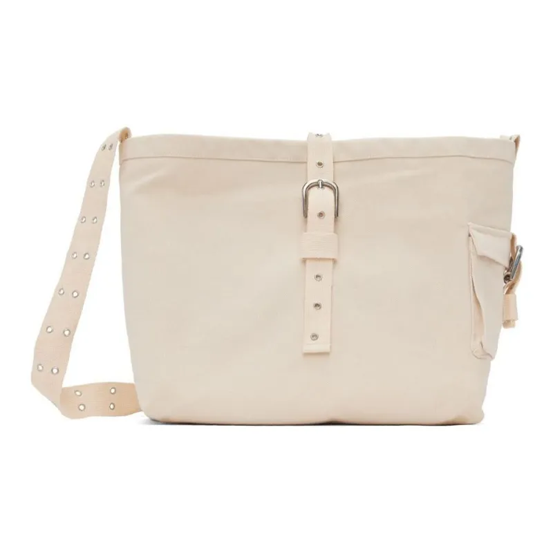 Gimaguas Cotton Patchwork Canvas Canvas Bag Crossbody Bag Shoulder Bag Regular Women's Beige-0