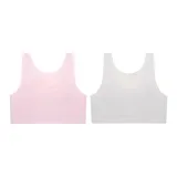 Set of 2 - Pink+Silver Gray