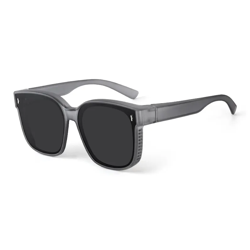 MK MINGKU TR/Memory Plastic Square Sunglasses Unisex-0