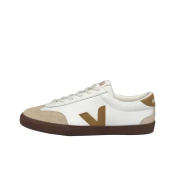 VEJA Volley Low Top Skateboard Shoes Unisex Gray White