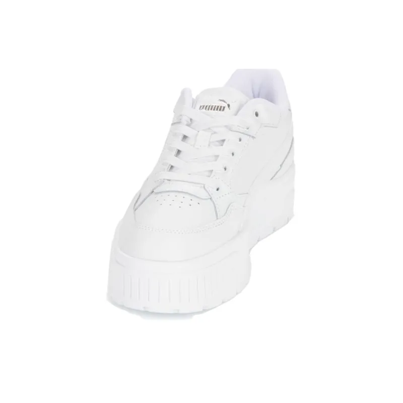 PUMA Karmen Anti Slip Wear Resistant Low Top Casual Shoes Women's White-4