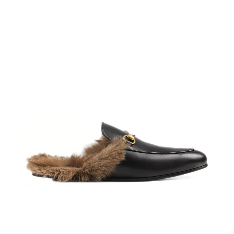 GUCCI Princetown Slipper Black 2015 ReEdition Leather-1