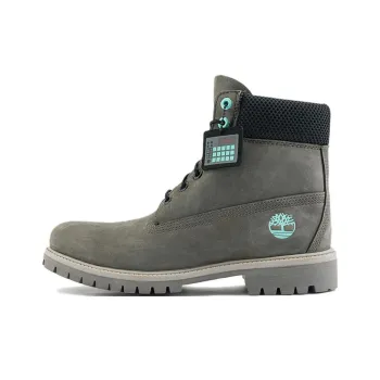 Timberland PREMIUM Crew Martin Boot Medium Heel Men's Gray