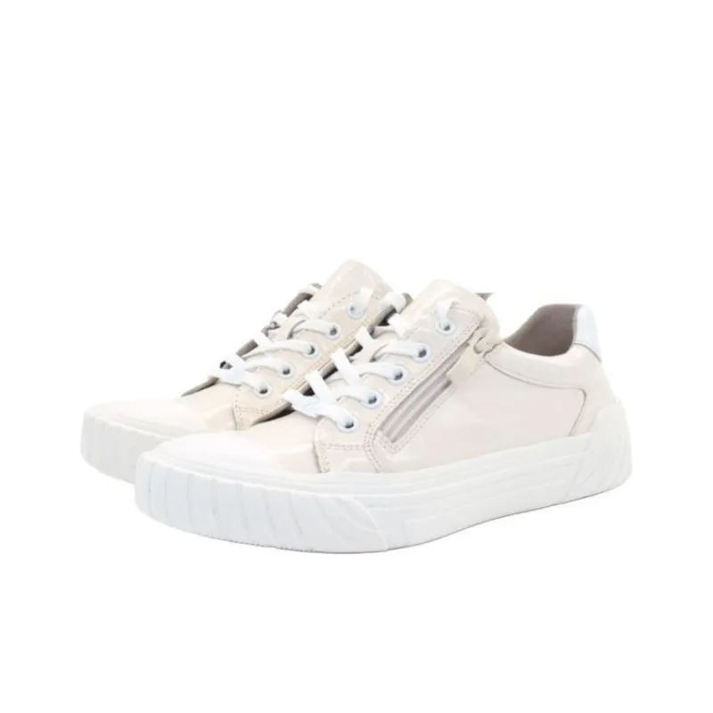 CAPRICE Low-Top Skateboard Shoes Women's Nude-2