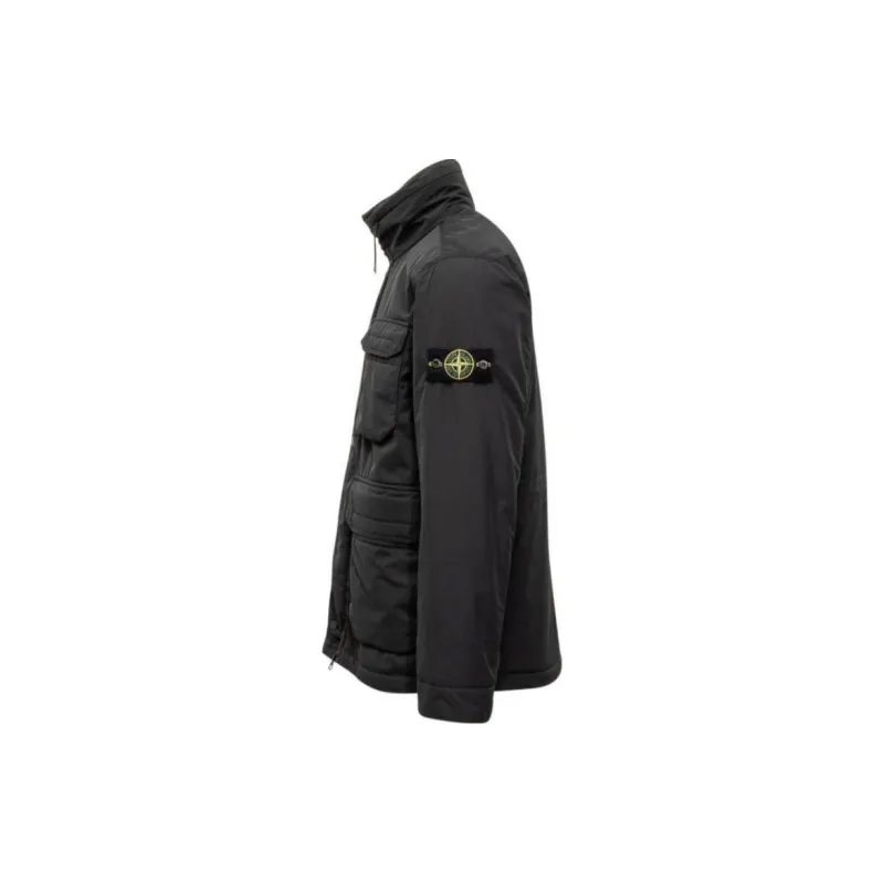 STONE ISLAND Compass Badge Funnel Neck Puffer Jacket-2