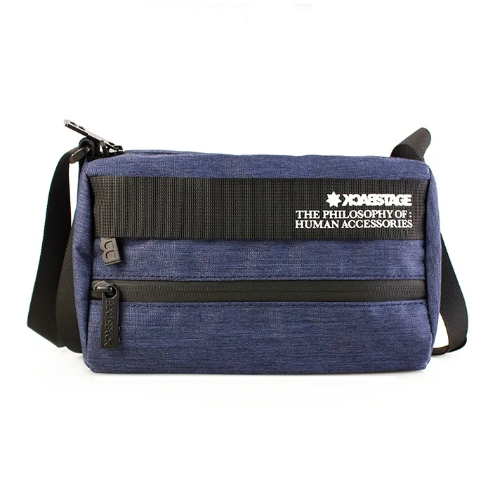 BACKSTAGE Polyester Shoulder Bag Crossbody Bag Unisex Black Green Blue-9